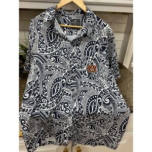 men's colloseum auburn shirt hawiian xl